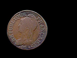 Obverse - France - 5 Centimes 1797
