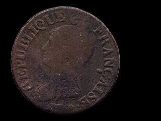 Obverse - France - 5 Centimes 1800