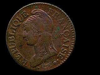 Obverse - France - 5 Centimes 1800