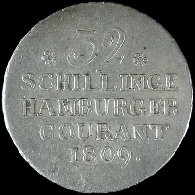 Reverse - 32 Shilling - 1809