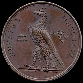 Reverse - Laskey CXXXV (1814)
