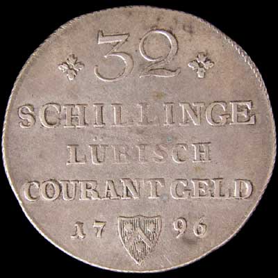 Reverse - 32 Shilling - 1796