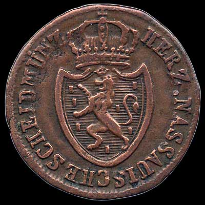 Obverse - Nassau-Weilbourg - 1/4 Kreuzer - 1812