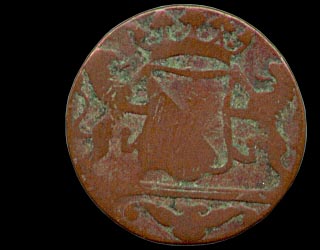 Reverse - United East India Co. - 1 Duit - 1790