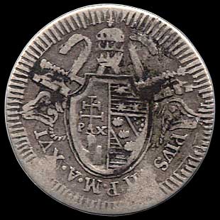 Obverse - Papal States 1 Grosso - 1815