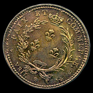 Prince d'Essling #1481 Reverse 1814
