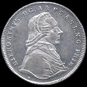Obverse - Salzburg - 20 Kreuzer - 1802