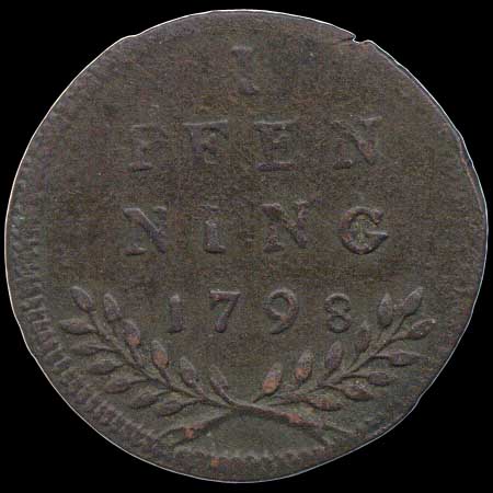 Reverse - Salzburg - 1 Pfenning - 1798