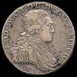 Obverse - Saxony - 1 Thaler - 1806