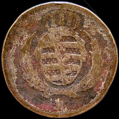 Obverse - Saxony - 1/48 Thaler 1811