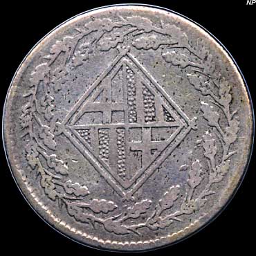 Obverse - Spain - Peseta - 1810
