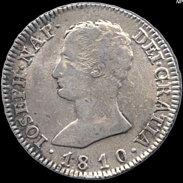 Obverse - Spain - 4 Reales 1810