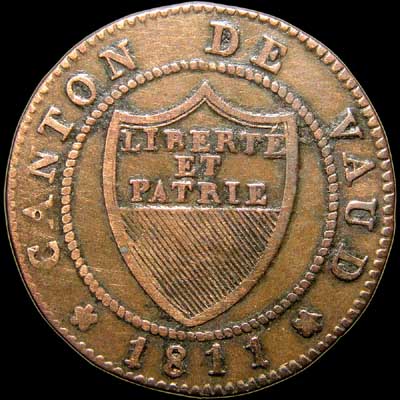Obverse - Swiss - 1/2 Batzen - 1811