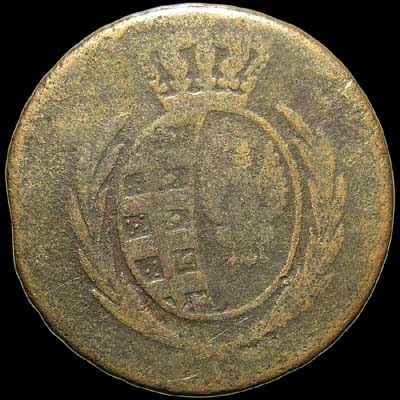 Obverse - Grand Duchy of Warsaw - 3 Grosze - 1811
