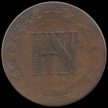 Obverse - Westphalia - 1810 - 2 Centimes