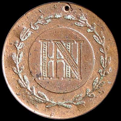 Obverse - Westphalia - 1 Centime - 1812