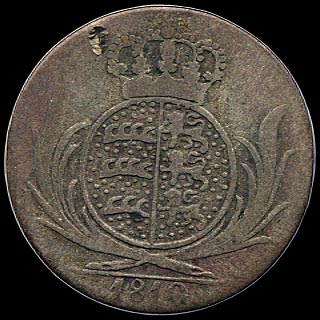 Reverse - Wurttemberg - 6 Kreuzer - 1810