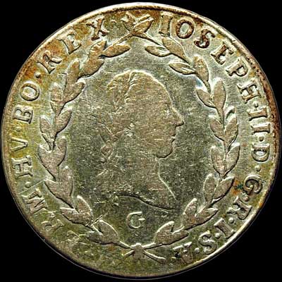 Obverse - Austria - 20 Kreuzer 1789