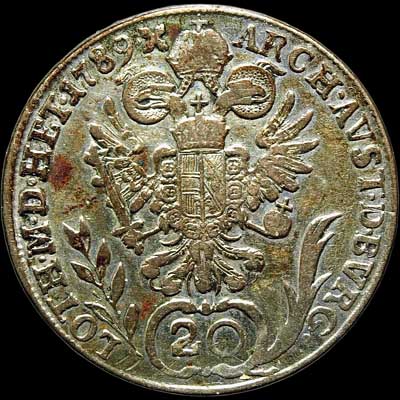 Reverse - Austria - 20 Kreuzer 1789