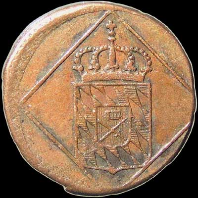 Obverse - Bavaria - 1 Heller - 1808