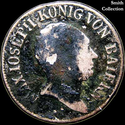 Obverse - Bavaria - 6 Kreuzer - 1812