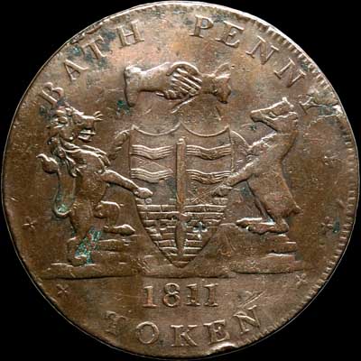 Obverse - Great Britain - 1 Penny Token - 1811