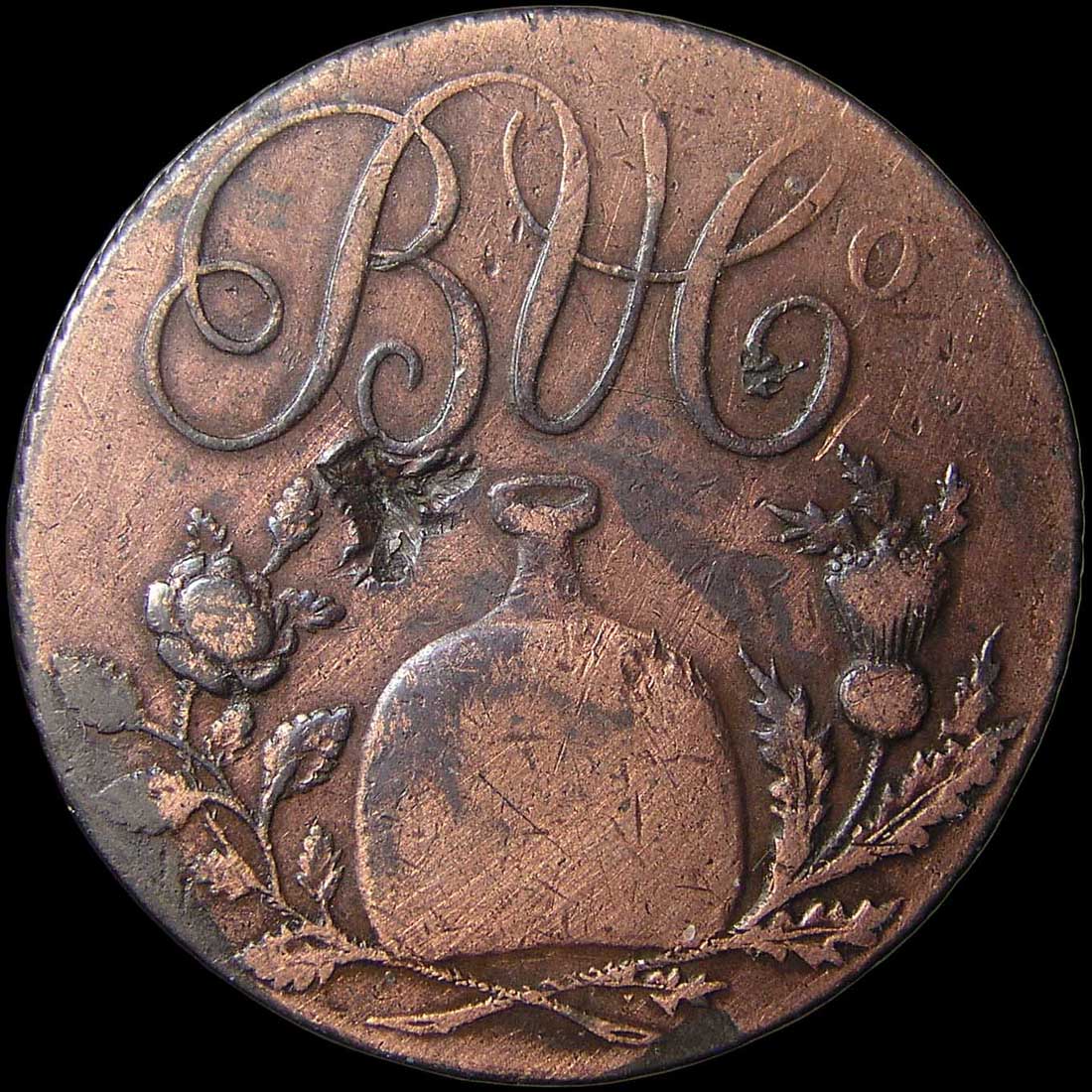 Obverse detail...