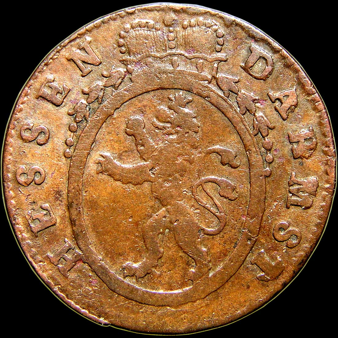 Obverse detail...