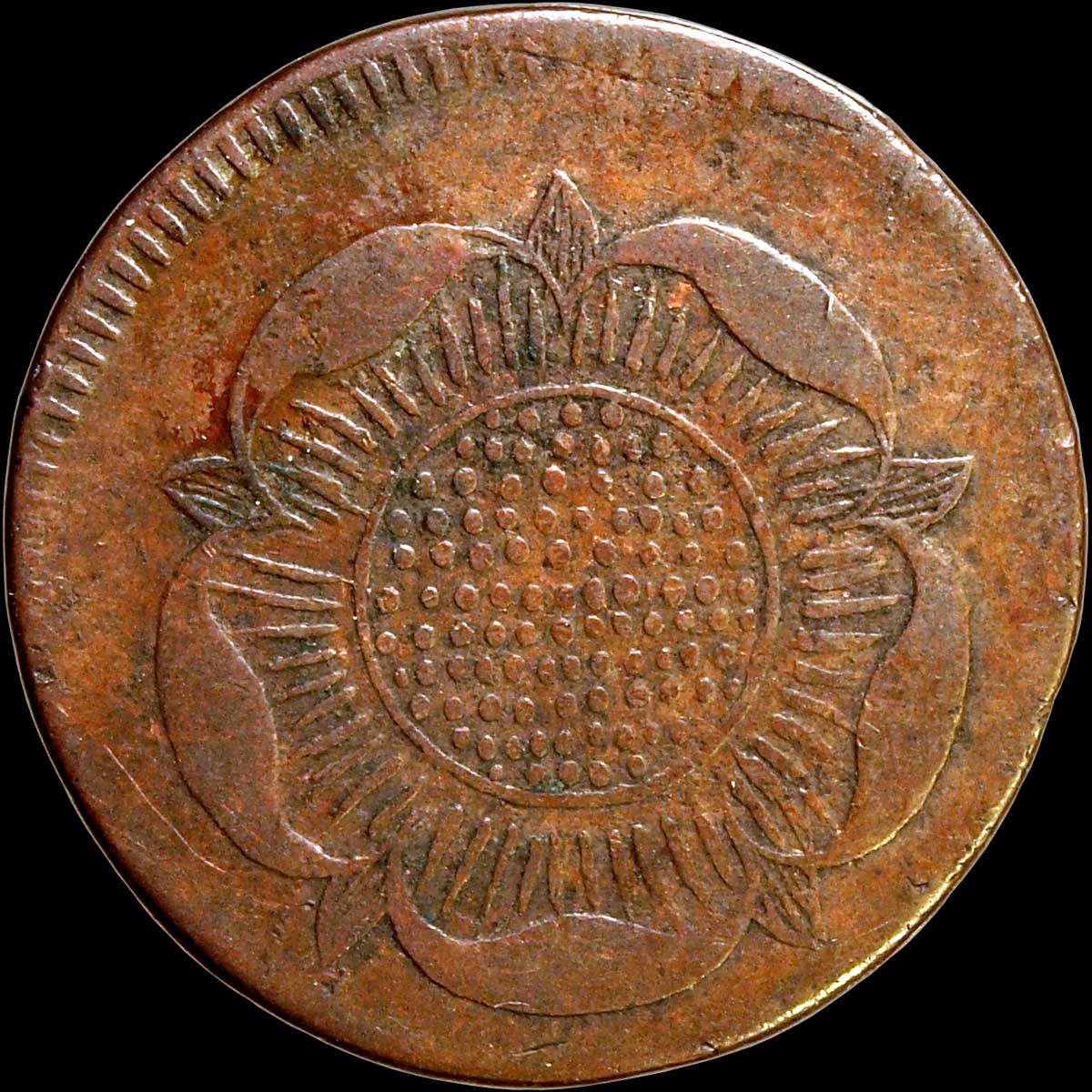 Obverse detail...