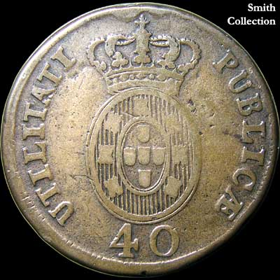 Portugal Reverse 1812 - 40 Reis