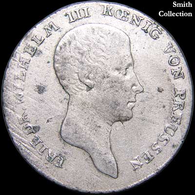 Obverse - Prussia - 1/6 Taler - 1812
