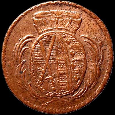 Obverse - Saxony - 1  Pfennig - 1805
