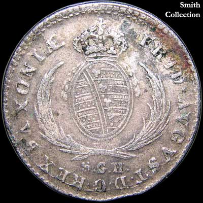 Obverse - Saxony - 1/12 Thaler 1812