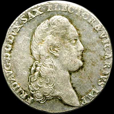 Obverse - Saxony - 2/3 Thaler 1807