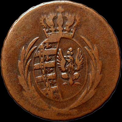 Obverse - Grand Duchy of Warsaw - 3 Grosze - 1811