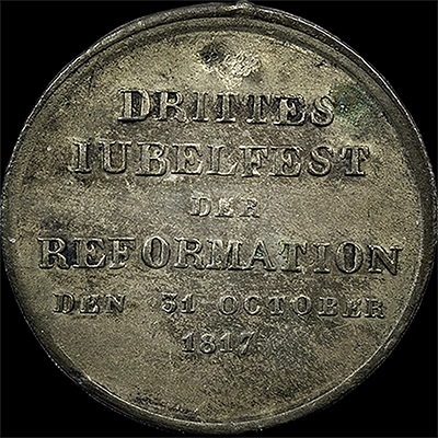 Reverse - German Medal - 1817