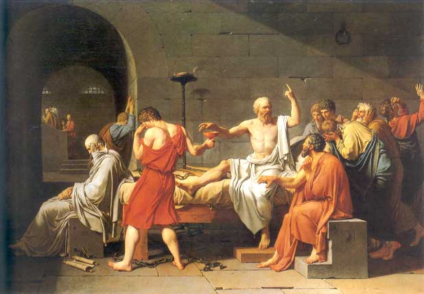 The Death of Socrates...