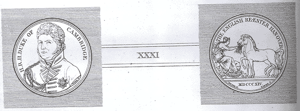Scan of medal from Mudie's book...
