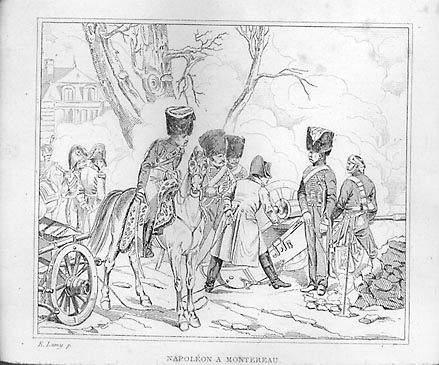 Horse Artillery of the Guard and Napoleon...