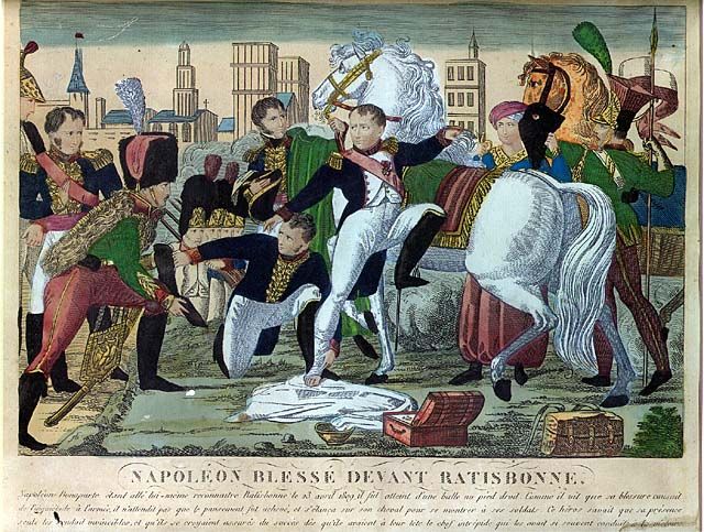 Napoleon wounded